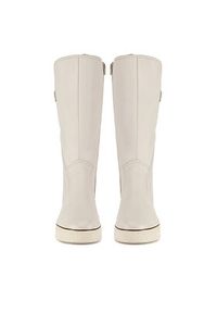 Rieker Kozaki 78853-80 Écru. Materiał: skóra #4