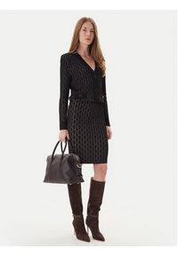 Marciano Guess Spódnica mini 5YGD16 5877Z Czarny Slim Fit. Kolor: czarny. Materiał: wiskoza #4