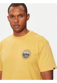 Quiksilver T-Shirt Landscapes EQYZT07917 Żółty Regular Fit. Kolor: żółty. Materiał: bawełna