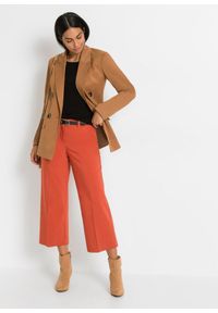 bonprix - Żakiet. Kolor: brązowy. Styl: elegancki #3