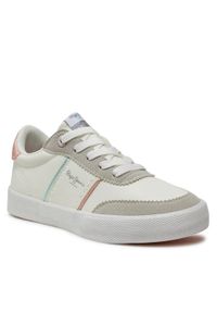 Pepe Jeans Sneakersy Kenton Origin G PGS30602 Biały. Kolor: biały