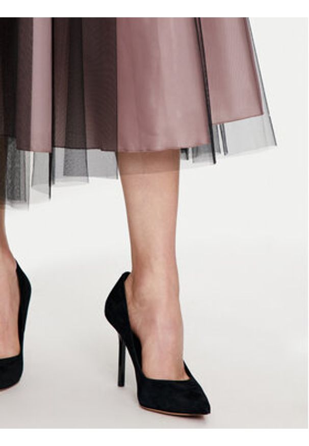 Imperial Spódnica tiulowa GHV0IQG Czarny Regular Fit. Kolor: czarny. Materiał: syntetyk