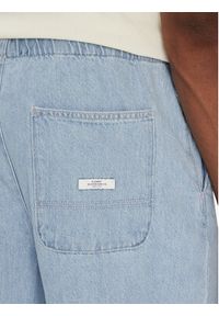 Element Szorty jeansowe Chillin ELYDS00103 Błękitny Relaxed Fit. Kolor: niebieski. Materiał: bawełna