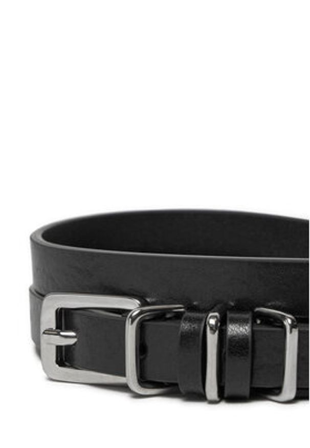 Gianni Chiarini Pasek Damski A CN 99131/11 PNCH LUX Czarny. Kolor: czarny. Materiał: skóra