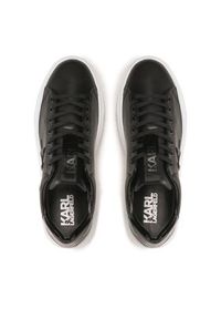 Karl Lagerfeld - KARL LAGERFELD Sneakersy KL52215 Czarny. Kolor: czarny. Materiał: skóra