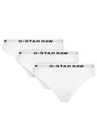 G-Star RAW - G-Star Raw Komplet 3 par fig klasycznych D23775-D516 Biały. Kolor: biały. Materiał: bawełna #3