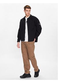 Calvin Klein Jeans Kurtka przejściowa J30J322951 Czarny Oversize. Kolor: czarny. Materiał: bawełna #3