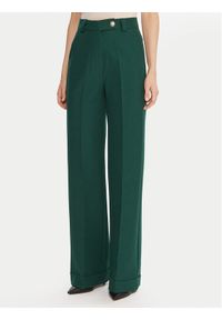 Maryley Spodnie materiałowe 25IB563/43BI Zielony Regular Fit. Kolor: zielony. Materiał: syntetyk #1