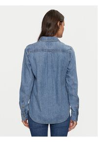 Guess Jeans Koszula jeansowa W4YH37 D5EI2 Niebieski Regular Fit. Kolor: niebieski. Materiał: bawełna #5