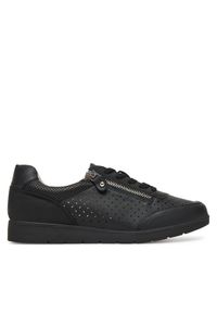 Clara Barson Sneakersy WS10003-07 Czarny. Kolor: czarny. Materiał: skóra