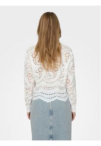 only - ONLY Koszula Bobby 15314566 Biały Cropped Fit. Kolor: biały. Materiał: bawełna #6