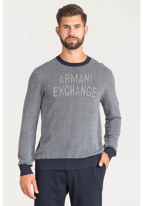 Armani Exchange - SWETER ARMANI EXCHANGE. Materiał: bawełna