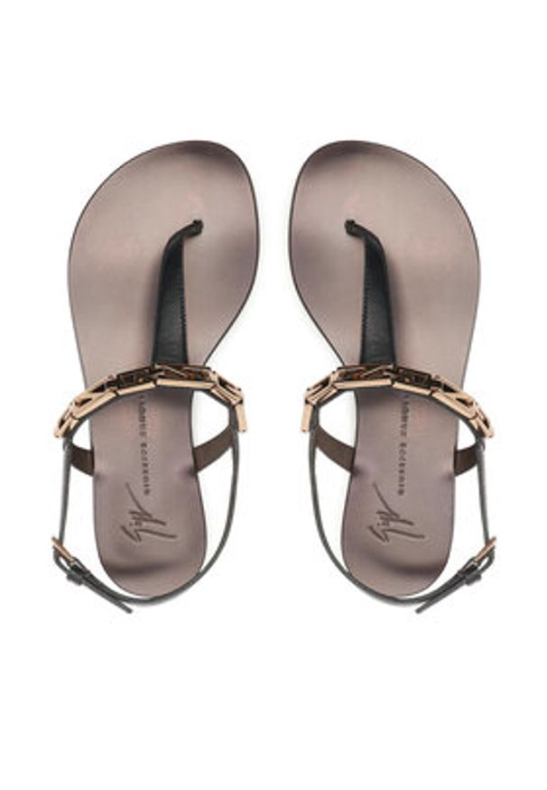 Giuseppe Zanotti Sandały E200042 Czerwony. Kolor: czerwony. Materiał: skóra