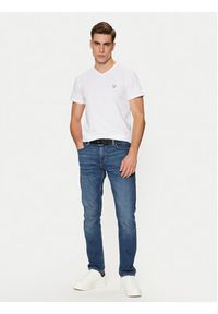Guess T-Shirt Caleb U97M01 KCD31 Biały Slim Fit. Kolor: biały. Materiał: bawełna #5