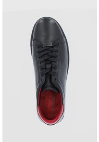 Wojas Buty skórzane kolor czarny. Nosek buta: okrągły. Zapięcie: sznurówki. Kolor: czarny. Materiał: skóra #4