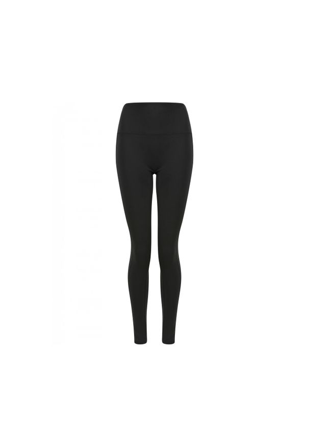 TOMBO - Legging kobieta Tombo. Kolor: czarny. Materiał: materiał