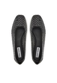Steve Madden Baleriny Auden SM11003566 Czarny. Kolor: czarny. Materiał: materiał #4