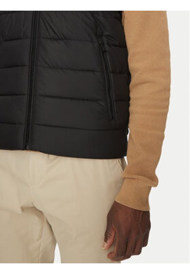 BOSS Kamizelka H-Cenito 50518375 Czarny Regular Fit. Kolor: czarny. Materiał: syntetyk