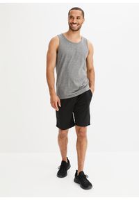 bonprix - Tank top (3 szt.). Kolor: szary. Długość rękawa: bez rękawów #3