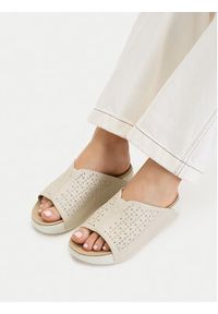 Go Soft Klapki CEO-R26SS02248 Beżowy. Kolor: beżowy. Materiał: skóra #4