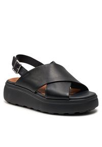 Geox Sandały D Spherica Ec4.1 S D45D4A 00085 C9999 Czarny. Kolor: czarny. Materiał: skóra #5