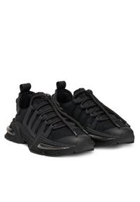 DOLCE & GABBANA - Dolce&Gabbana Sneakersy CS2253 AV061 Czarny. Kolor: czarny. Materiał: materiał