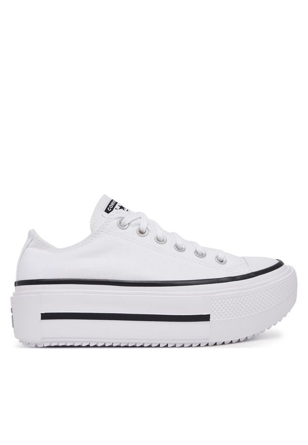 Trampki Converse. Kolor: biały. Obcas: na platformie