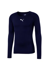 Koszulka męska Puma LIGA Baselayer LS. Kolor: niebieski #1