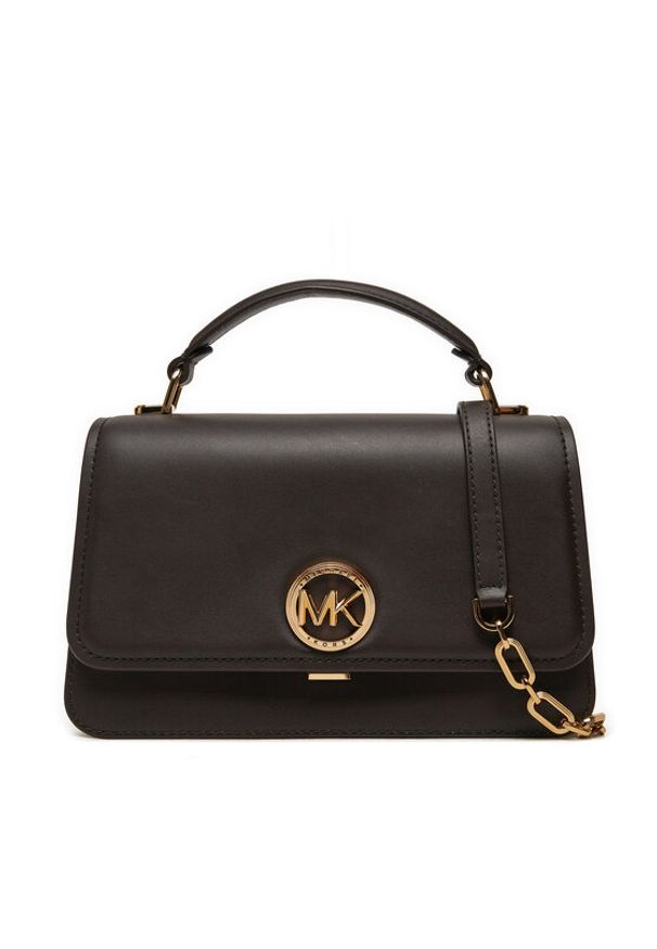 MICHAEL Michael Kors Torebka Delancey 30T4GD8S6L Brązowy. Kolor: brązowy. Materiał: skórzane