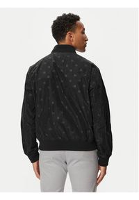 Karl Lagerfeld - KARL LAGERFELD Kurtka bomber 505005 563538 Czarny Regular Fit. Typ kołnierza: dekolt w karo. Kolor: czarny. Materiał: syntetyk #2