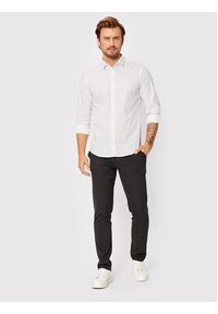 Casual Friday Koszula Palle 500924 Biały Slim Fit. Okazja: na co dzień. Kolor: biały. Materiał: bawełna. Styl: casual #4