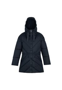 Regatta - Kurtka damska zimowa ocieplana Rusey. Kolor: niebieski. Materiał: tkanina, puch. Sezon: zima. Sport: turystyka piesza #1