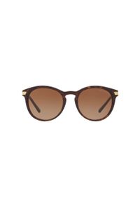 MICHAEL Michael Kors - Okulary. Kolor: brązowy. Materiał: syntetyk, tworzywo sztuczne, materiał #2