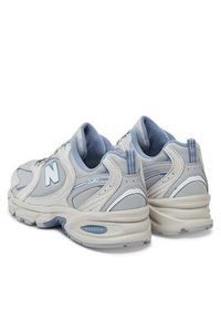 New Balance Sneakersy U530SMB Szary. Kolor: szary. Materiał: zamsz, skóra
