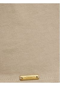SELMARK - Selmark Piżama Nordic P7073 Beżowy Regular Fit. Kolor: beżowy. Materiał: bawełna #3