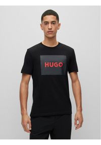Hugo T-Shirt 50467952 Czarny Regular Fit. Kolor: czarny