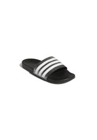 Adidas - Kapcie dla dzieci adidas Adilette Comfort. Kolor: czarny. Sezon: lato. Styl: sportowy