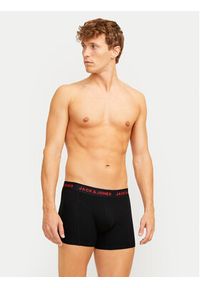 Jack & Jones - Jack&Jones Komplet 3 par bokserek Black Friday 12265404 Czarny. Kolor: czarny. Materiał: bawełna #6
