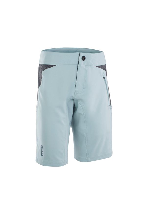 Spodenki rowerowe damskie ION Traze cloud blue. Kolor: niebieski. Sport: kolarstwo