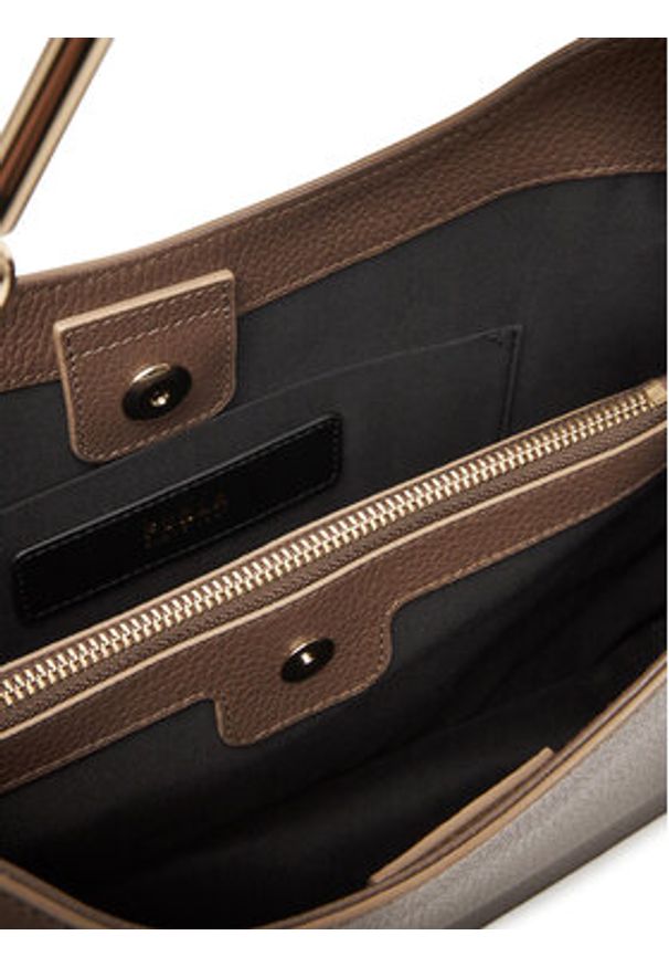 Furla Torebka Nuvola L Hobo WB01246 HSF000 CN 2566S 1007 Brązowy. Kolor: brązowy. Materiał: skórzane