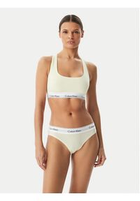 Calvin Klein Underwear Biustonosz top LV00QF8493 Kremowy. Kolor: kremowy. Materiał: bawełna #3