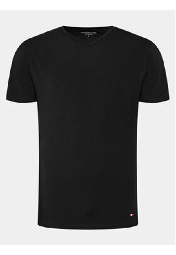 TOMMY HILFIGER - Tommy Hilfiger Komplet 3 t-shirtów UM0UM03137 Czarny Regular Fit. Kolor: czarny. Materiał: bawełna