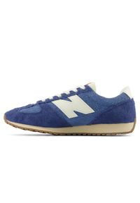 Buty unisex New Balance U471PSB – niebieskie. Kolor: niebieski. Materiał: zamsz, materiał, syntetyk. Szerokość cholewki: normalna. Wzór: jodełka. Sezon: lato #4