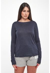 Ecoalf - Longsleeve damski lniany Cale ECOALF. Materiał: len. Długość rękawa: długi rękaw #3