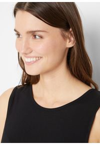 bonprix - Długi top z miękkiej wiskozy (2 szt.). Kolor: czarny. Materiał: wiskoza. Długość: długie #2