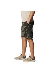 columbia - Spodenki sportowe męskie Columbia Silver Ridge Printed Cargo Short. Kolor: zielony. Materiał: nylon