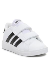 adidas Sportswear - Buty adidas Grand Court Lifestyle GW6527 White/Black. Kolor: biały. Materiał: syntetyk