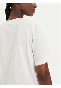 Liu Jo Sport T-Shirt TA6284 JS923 Kremowy Regular Fit. Kolor: kremowy. Materiał: bawełna. Styl: sportowy #4