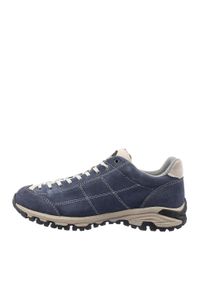 Buty turystyczne damskie LOMER Maipos Mtx Suede. Kolor: niebieski. Sport: turystyka piesza