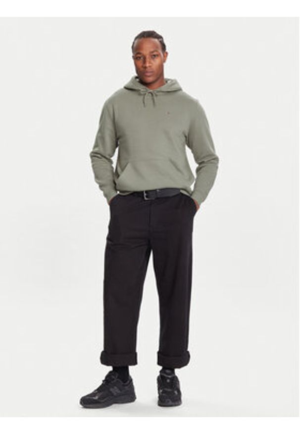 Tommy Jeans Bluza DM0DM20742 Zielony Relaxed Fit. Kolor: zielony. Materiał: bawełna